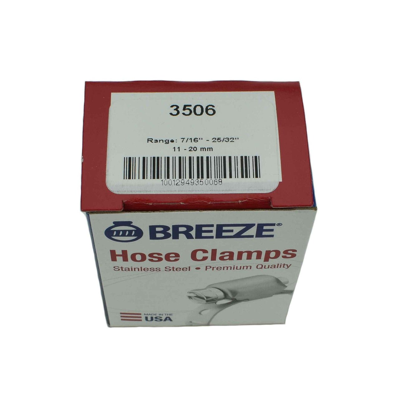 #06 Mini Hose Clamp - 7/16" - 25/32" (3506) - Buy Auto Supply
