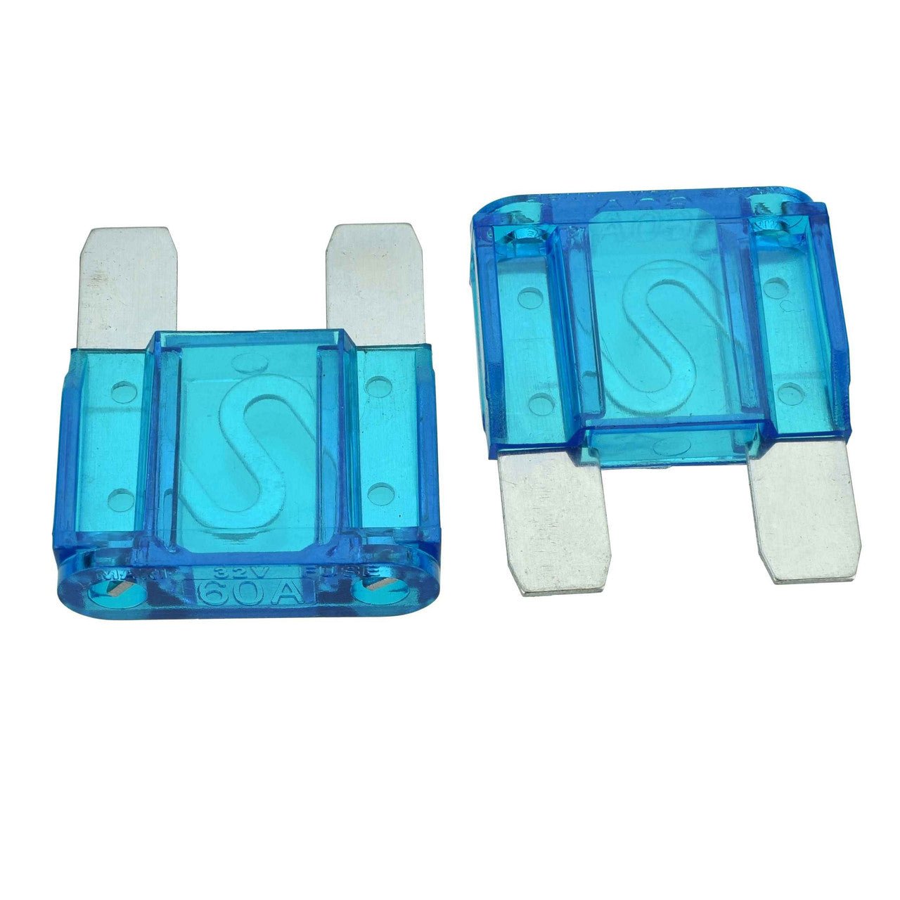 MAXI Fuse, 60 Amp - Fast Acting blade style fuse. For use in Automotive, Boat, RV and Low-Voltage Electrical Systems.