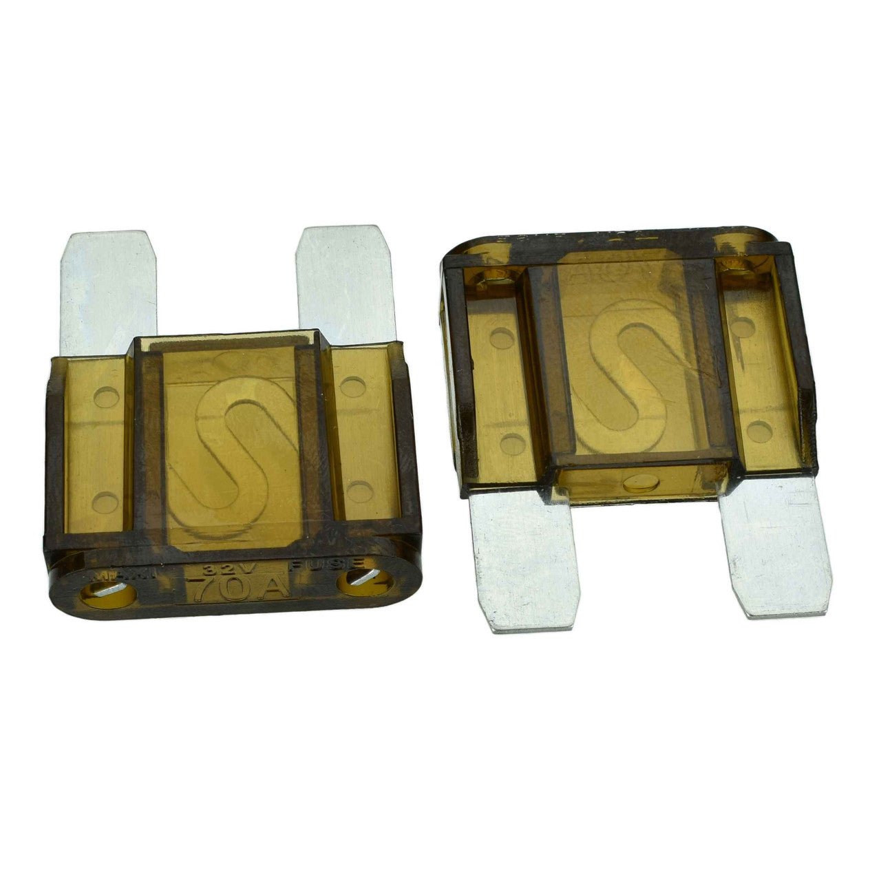 MAXI Fuse, 70 Amp - Fast Acting blade style fuse. For use in Automotive, Boat, RV and Low-Voltage Electrical Systems.