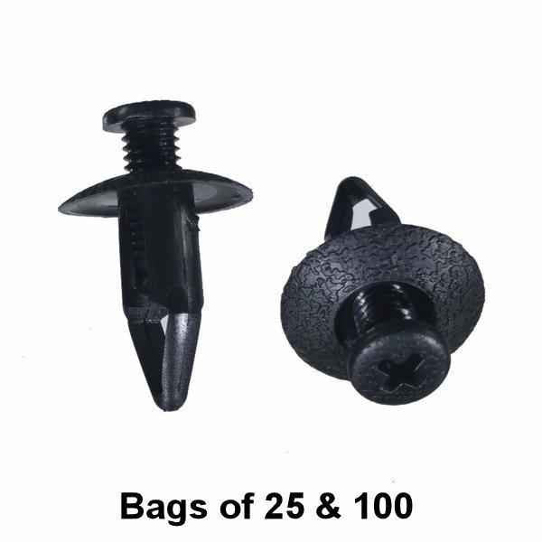 Nissan / Mitsubishi Trim Retainer Clip - Interchange: Auveco 17472 Dorman 965-009 963-637