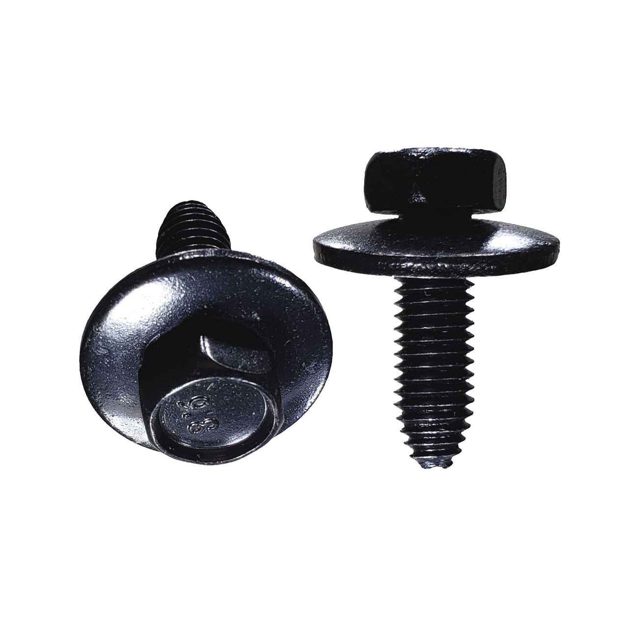 M8 Self Tapping Bolt with 24mm loose washer - Interchanges: Auveco 13613, Car-Pak 77-4455, Disco 9147, GM 11503619, 11501102