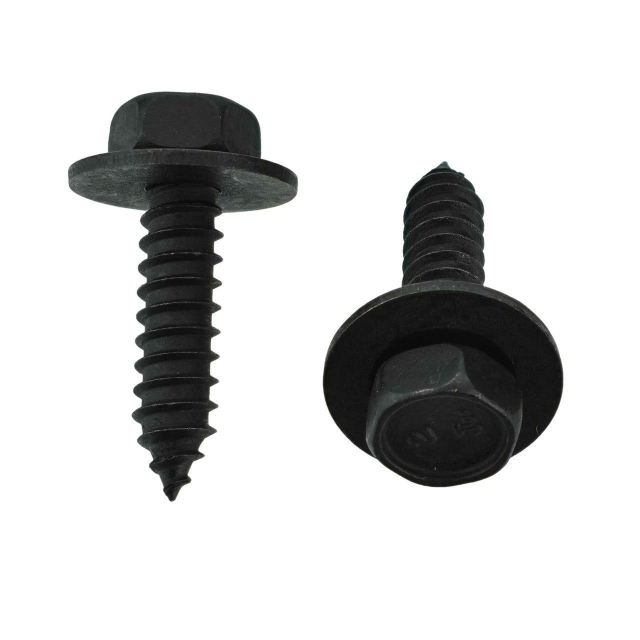 Black Hex Head Screw - 6.3-1.81 x 25mm - 17mm Loose Washer - Interchanges: Disco 5955 / Auveco 12339 / GM 11500996