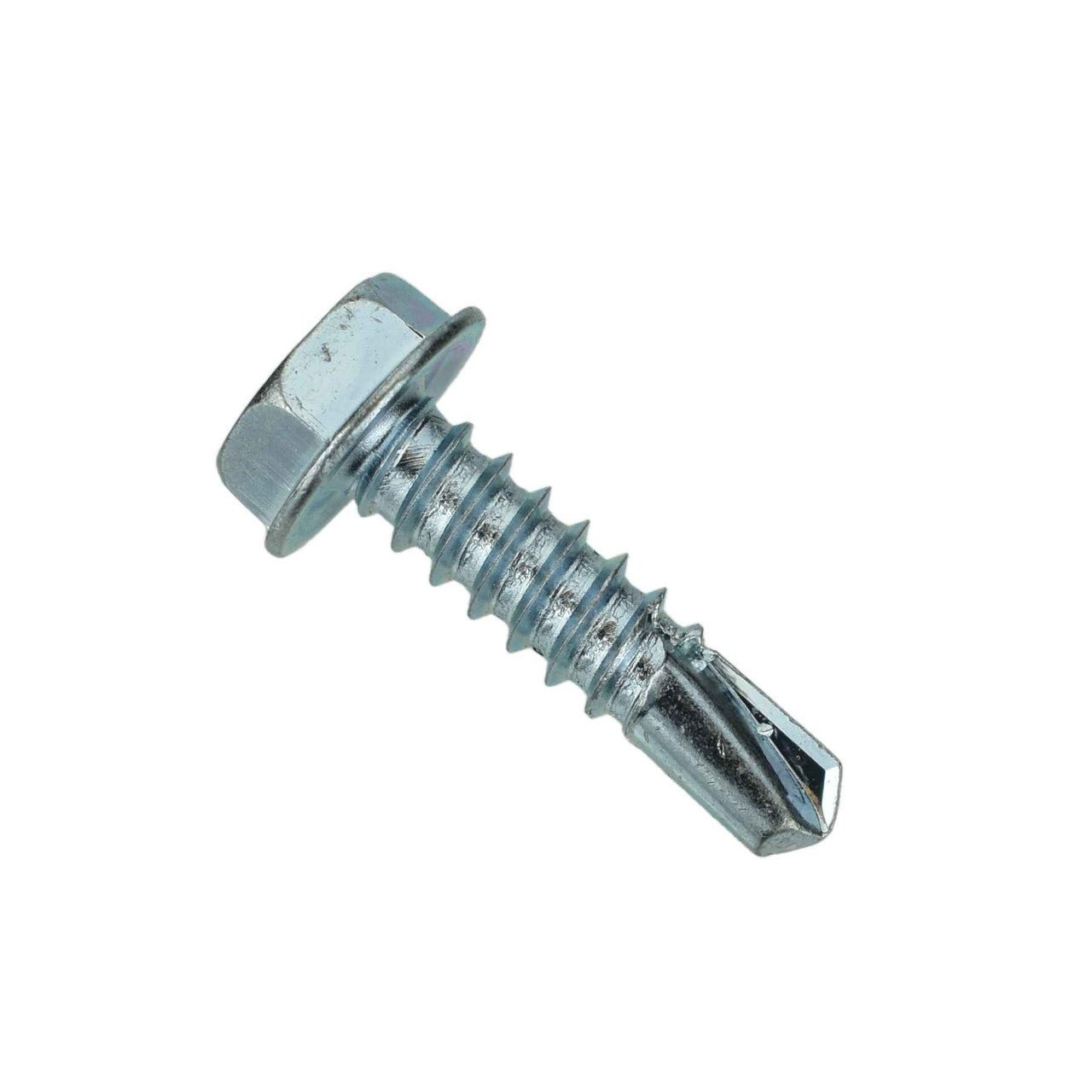 BAS02589 - Zinc Hex Tek Screw - #10 x 3/4" - 5/16" Hex (9346PK) - Buy Auto Supply - Single