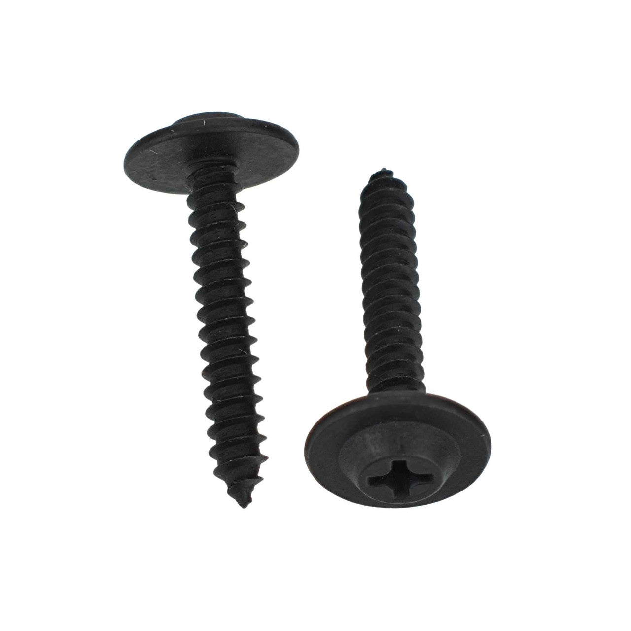Black Trim Screw - #8 x 1" - 1/2" Head