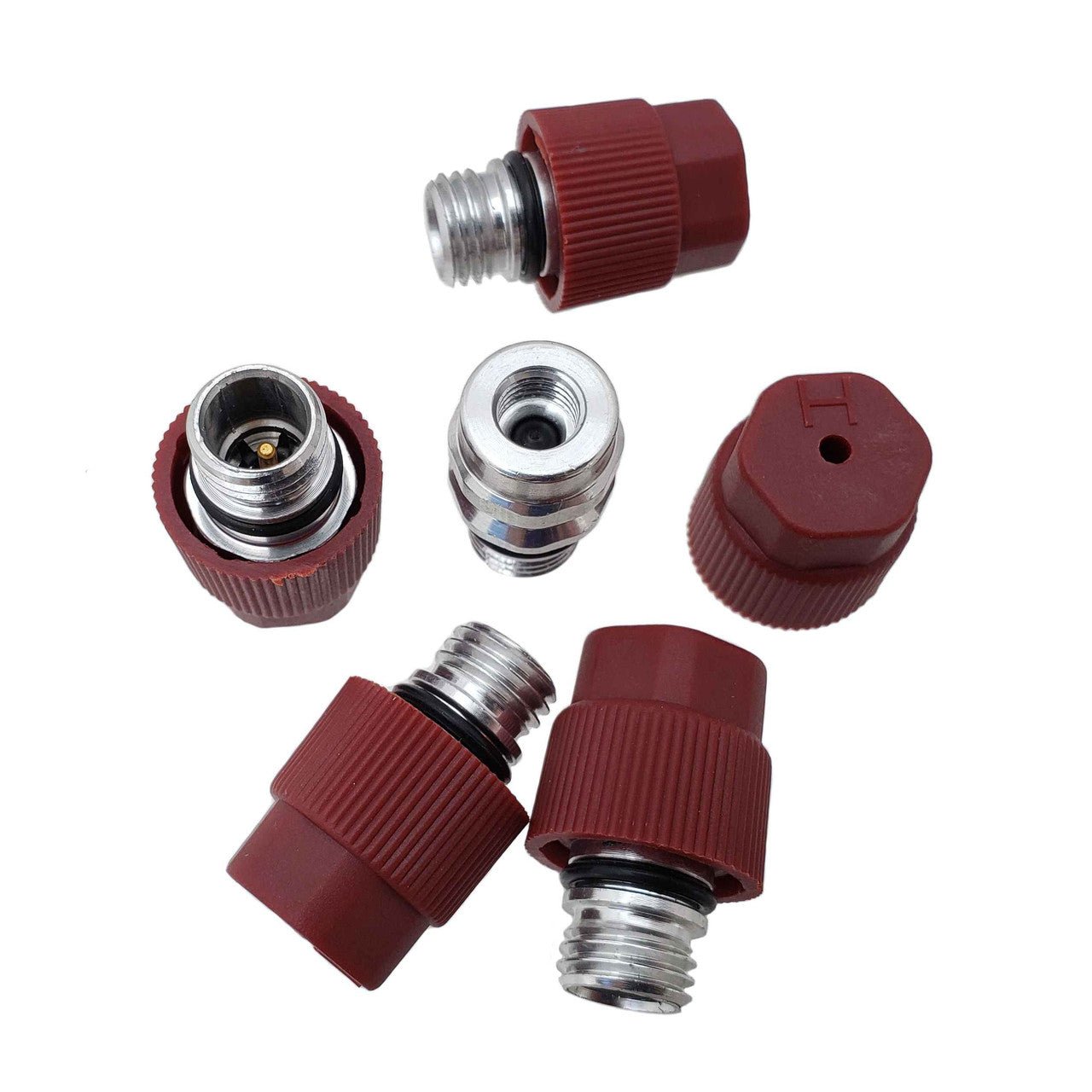 BAS03011 - Poppet Style High Side A/C Service Port - Buy Auto Supply