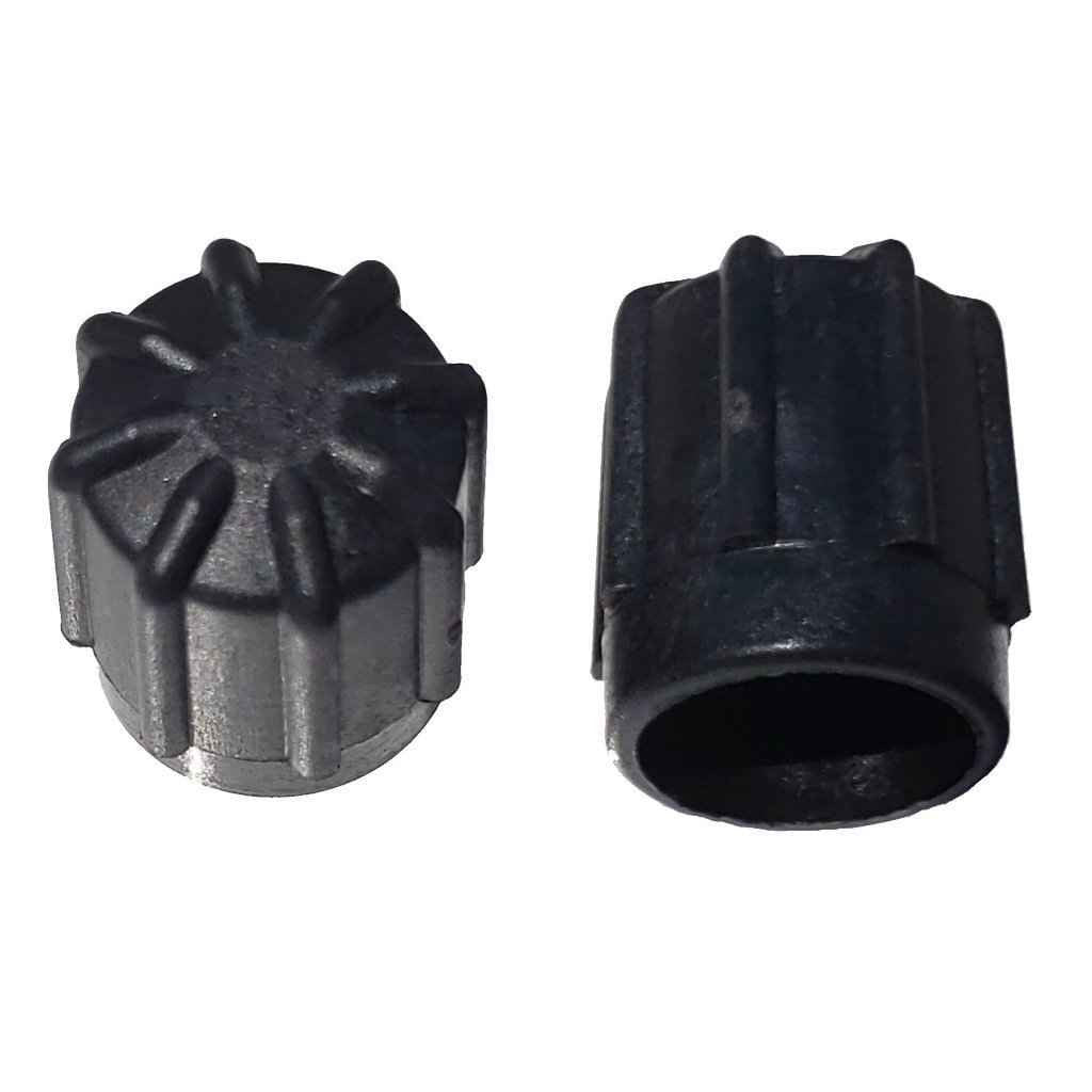 AC Service Port Cap M8x1.0 Black - Interchanges: Delco 15-5457, GM 25613359