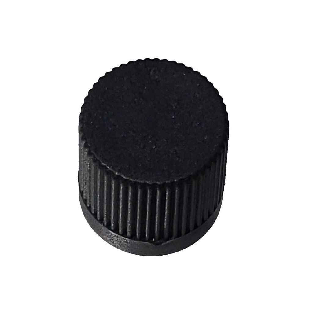 BAS03031 - A/C Service Cap - Black 1/4