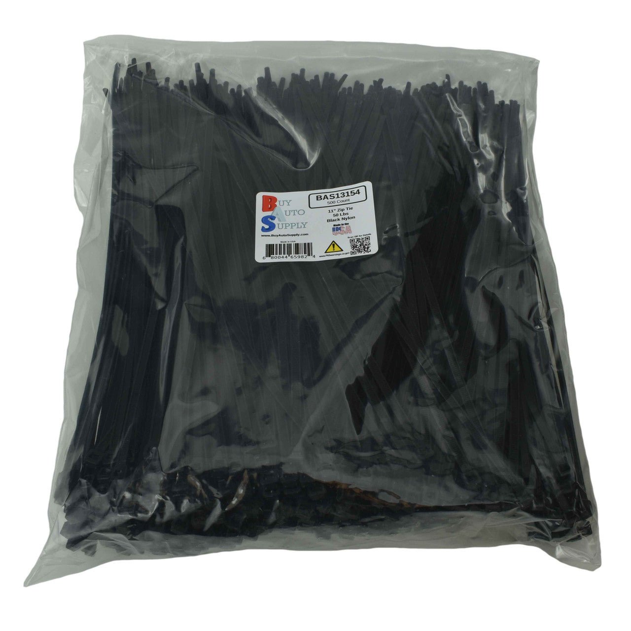 BAS13154 -USA Made- 11 Inch Zip Tie (50 Lbs) - Buy Auto Supply