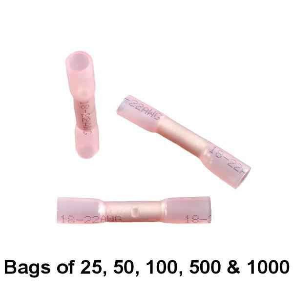 Xscorpion® MD250NFR - 0.250" 22/18 Gauge Fully Insulated Red Male Quick Disconnect Connectors - View #10