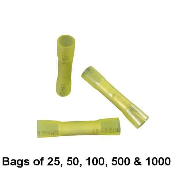 Camco 63883 Heat Shrink Butt Connectors - 100 Pack For 16-14 Gauge Wire - Waterproof Electrical Connectors - View #4