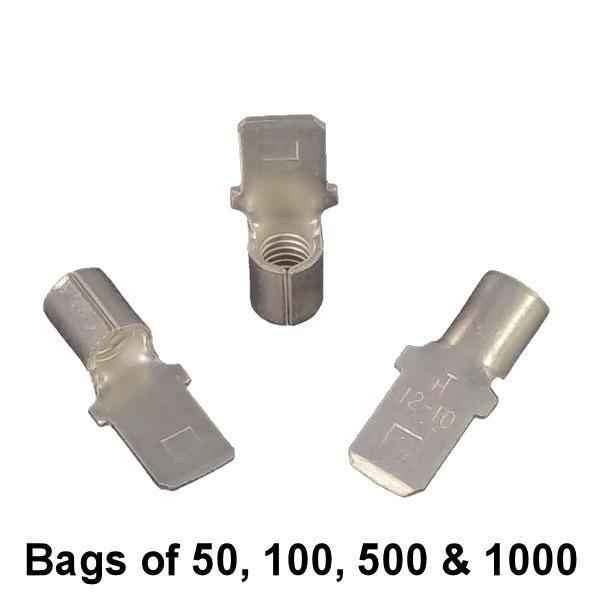 Male Quick Connect Spade Terminal (Non-Insulated) 12-10