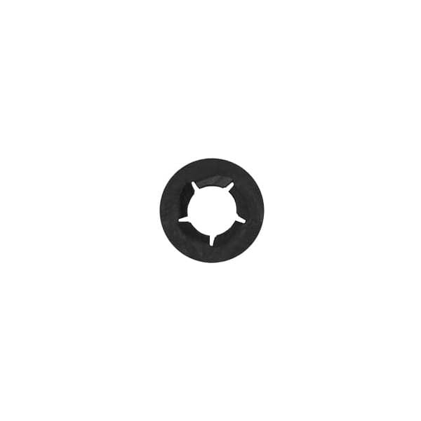 BAS00104 -1/4" Black Push On Retainer  (1273PK)