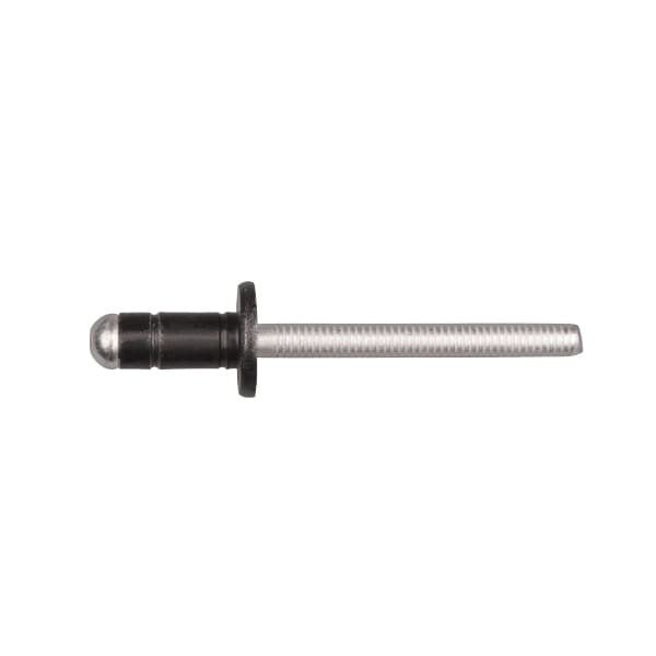 Black Toyota Fuel Door Rivet  - 1/4" Hole - 1/2" Head
Interchanges: 90269-06017, 90269-A0005, 21315, 15072pk