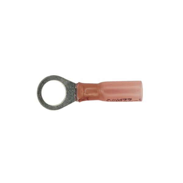 BAS14718 - Red Heat Shrink Ring Connector 22-18 (5/16" Stud) - Buy Auto Supply