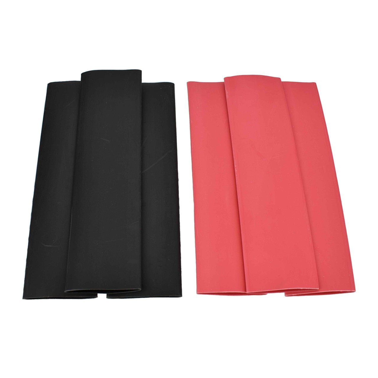 1 Inch - 3:1 Dual Wall Heat Shrink Tube ( Adhesive Lined ) Sold in 6 inch lengths. Bags of 25. Available in Black and Red