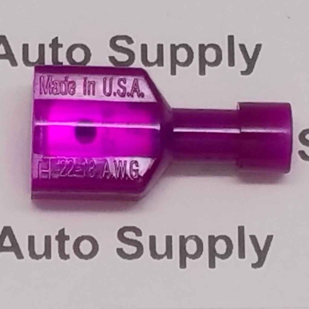 Red Male Quick Connect (Nylon)- BAS14461