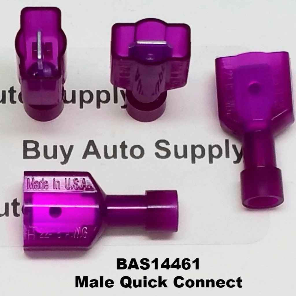 BAS14461 - Red Male Quick Connect (Nylon)