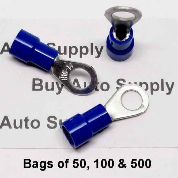 Ring Connector #10 Stud, 16-14 AWG