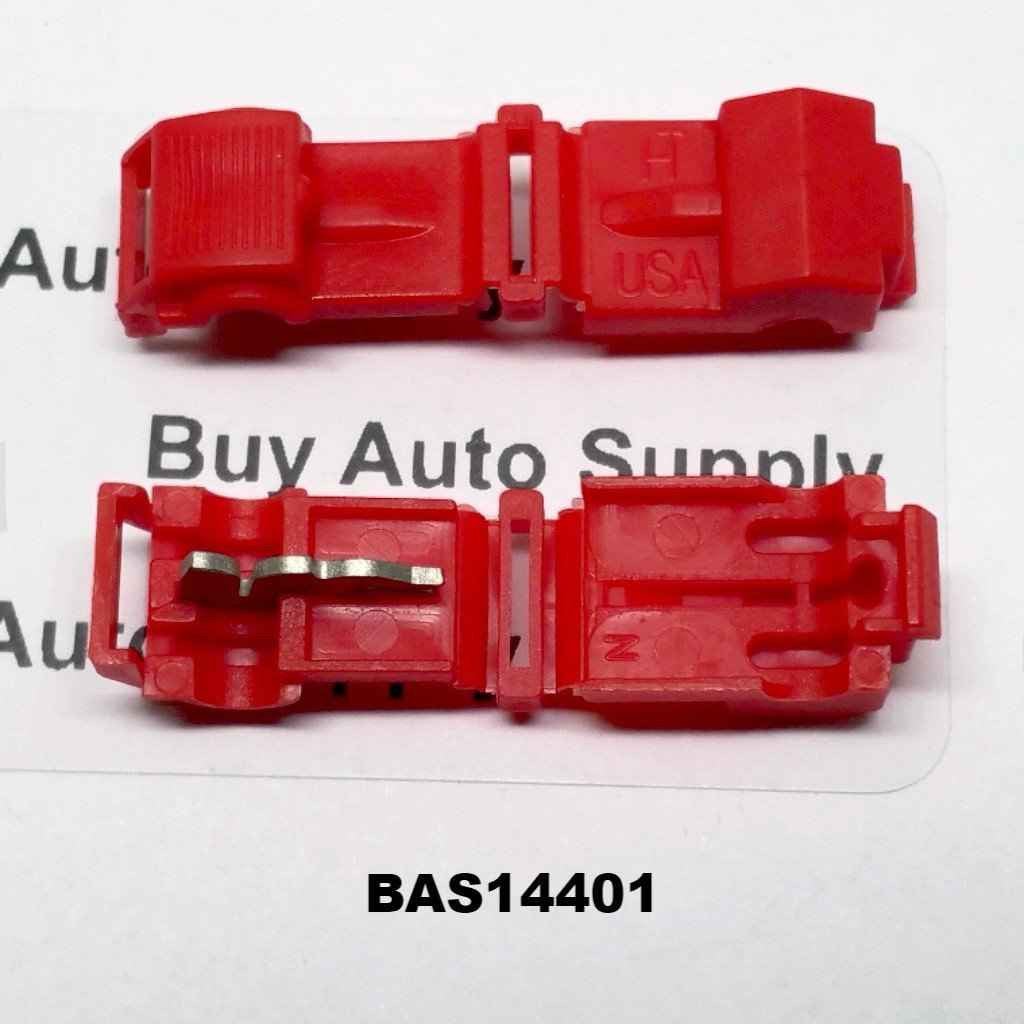 BAS14401 - Red T-Tap (22-18 AWG) -USA Made - from Buy Auto Supply