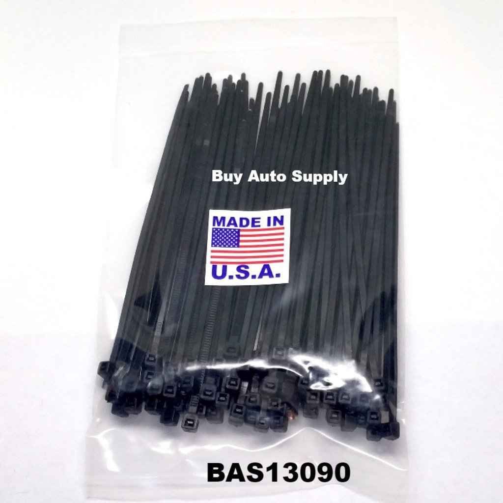 Zip Ties - 4 Inch (18 Lbs) - USA Made- UV Resistant – Buy Auto Supply