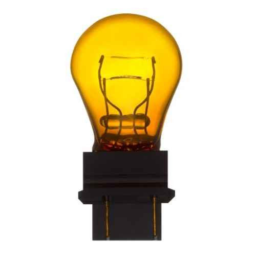3157NA Light Bulb - Amber - Plastic Wedge 12v 27/8w