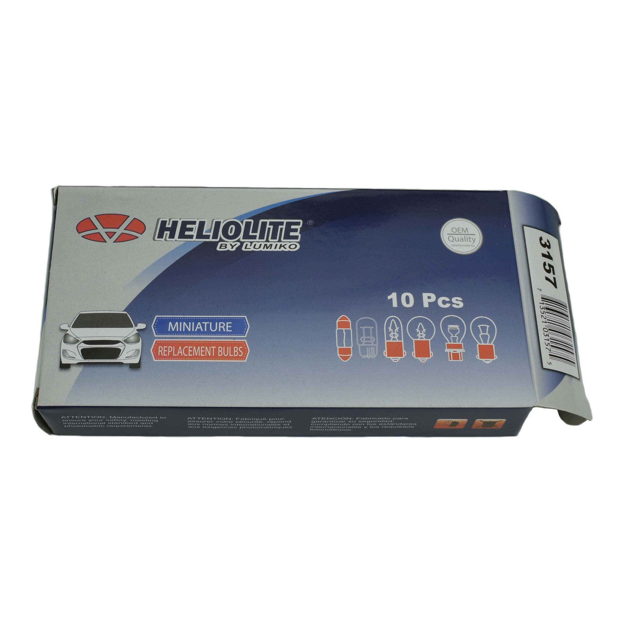 3157 Light Bulb - Plastic Wedge 12v 27/8w