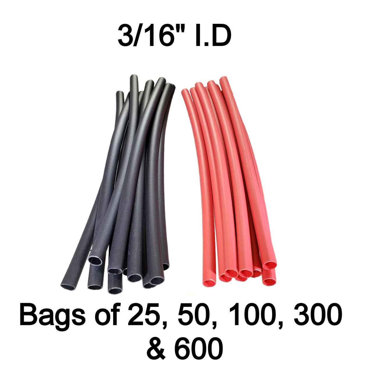 BAS13801 - 3/16" 3:1 Dual Wall Adhesive Lined Heat Shrink Tube - Buy Auto Supply