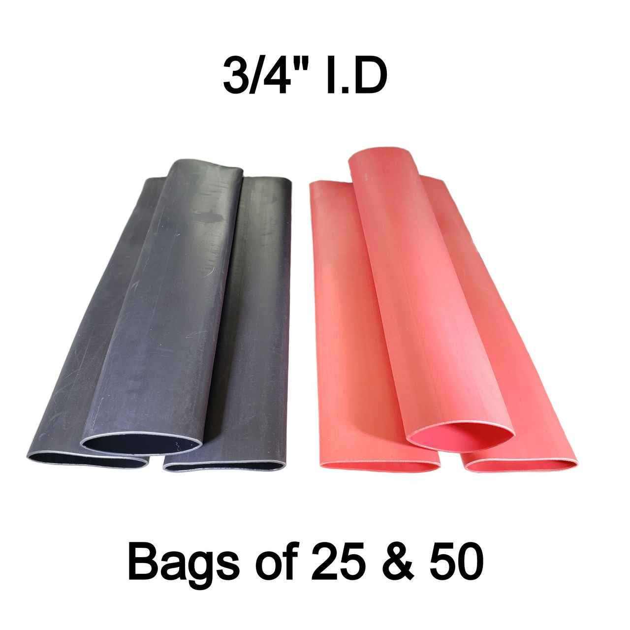 BAS13806 - 3/4" 3:1 Dual Wall Adhesive Lined Heat Shrink Tube