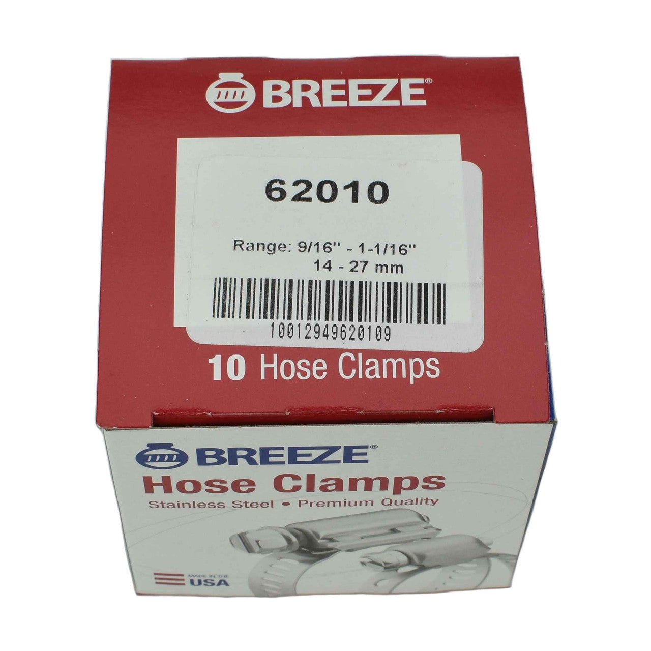 #10 Hose Clamp - 9/16" to 1-1/16" (62010) - Buy Auto Supply