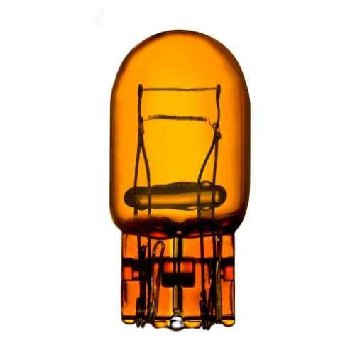 7443NA / 7444NA Light Bulb - Amber - Wedge 12v 21/5w