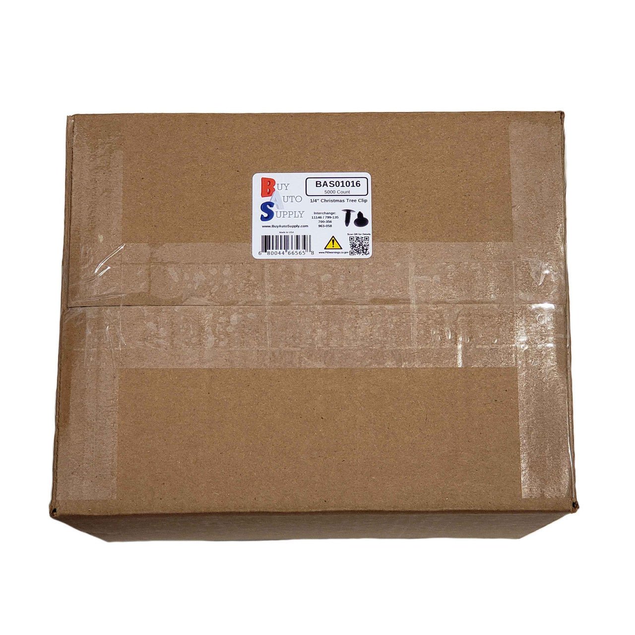 BAS01016 - Xmas Tree Fasteners - Most Common (5625PK) - Buy Auto Supply
