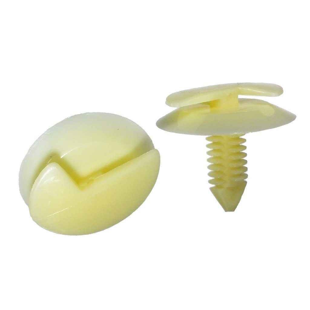 GM, Chrysler, VW Door Panel Retainer Clip - Interchange: Chrysler 6003349, GM 9685057, VW N98905101, Auveco 11678, Disco 1024