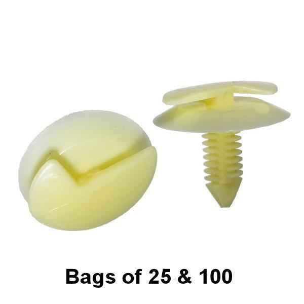 Gm, Chrysler, VW Door Panel Retainer Clips - Interchange: Dorman 700-366, 963-033, 963-055, 45474, 45463 Auveco 11678