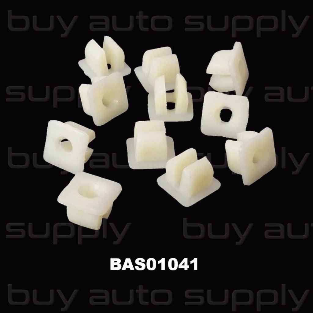Screw Grommet 7MM Nylon Nut - BAS01041 - Interchange: 13930, 14288, 1577, 76-4295 