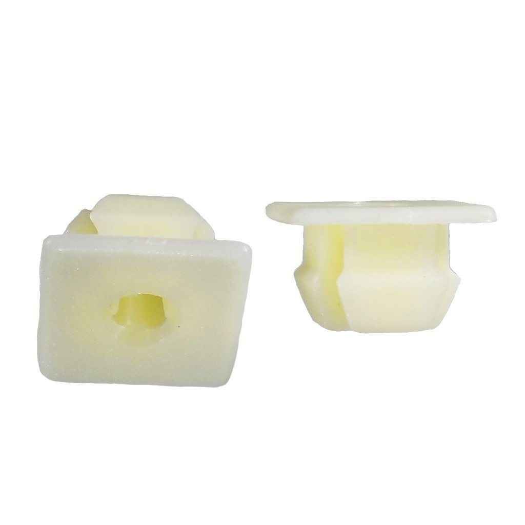 Screw Grommet - Nylon Nut - Use #8 or #10 Screw - Square Hole