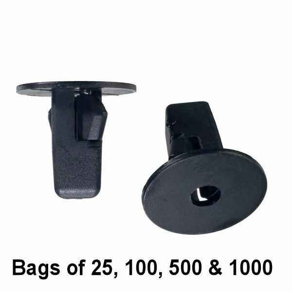 Toyota Screw Grommet 20mm - Interchange: Auveco 14267 Toyota 90189-06013, 96706-W100 Square Hole Screw Grommet