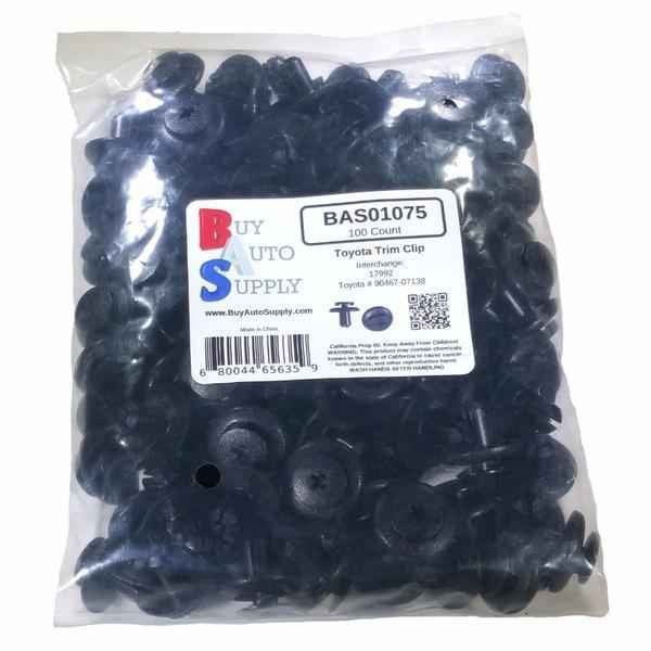 Large Bag of 100 Toyota / Lexus Under Hood Trim Push Retainer Clips