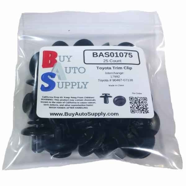 Bag of 25 Toyota / Lexus Under Hood Trim Push Retainer Clips