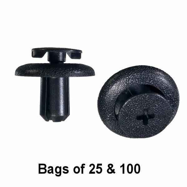 Toyota / Lexus Under Hood Trim Push Retainer Clips - Interchange: Auveco 17992 Toyota 90467-07138