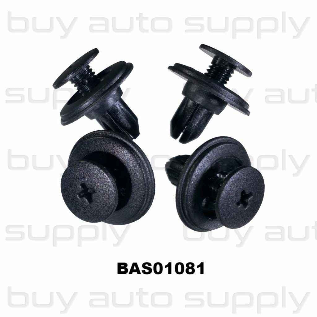 Nissan Bumper Clips - BAS01081 - Interchanges: 01553-03101, 17378, 2153, 88-6449