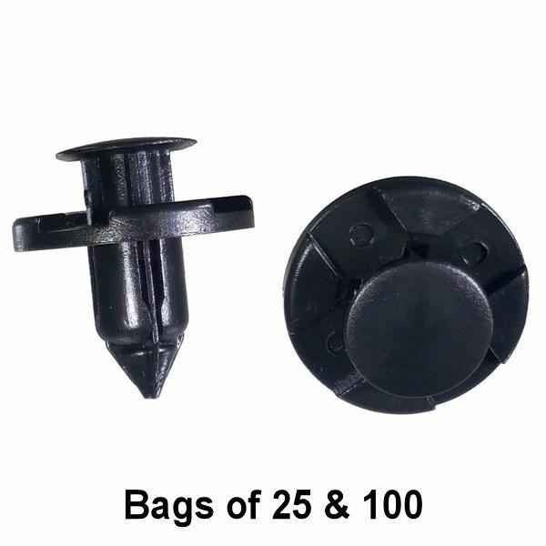 Nissan Trim Push Retainer Clips - Fits 8mm Hole – Buy Auto Supply