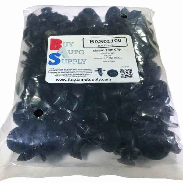 Large Bag of 100 Nissan Trim Push Clips
