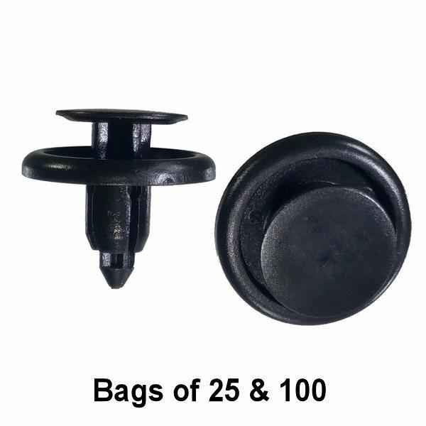 Toyota Push Trim Retainer Clips - Interchange: Auveco 18888 Dorman 963-562 Toyota 90467-07166