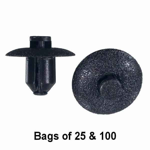 Toyota / Lexus Trim Push Retainer Clips - Interchange: Auveco 18270 Dorman 963-633 Toyota 90467-07117