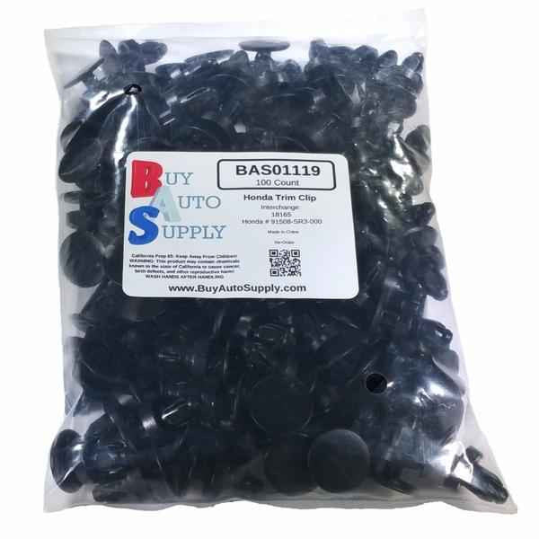 Large Bag of 100 Honda Cowl Panel Push Retainer Clips