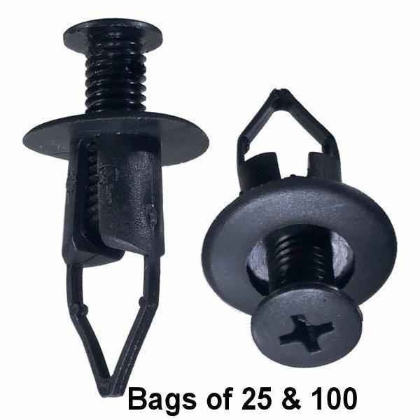 Toyota / Lexus Bumper Push Retainer Clips - Interchange: Auveco 18939 Toyota 90467-09101