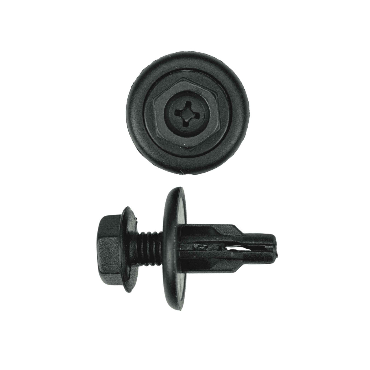 BAS01135 - Honda / Nissan Retainer Clip - Interchange: Auveco 17350, Dorman 963-620, Honda 91516-SK7-013