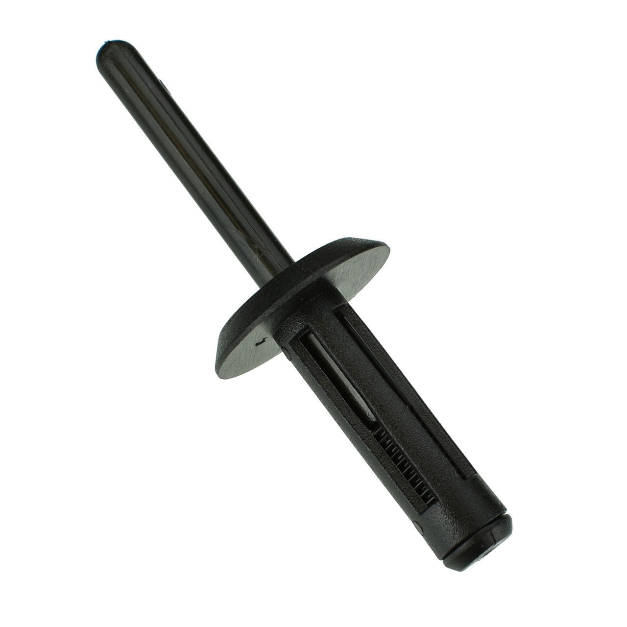 Black Nylon Blind Rivet - Interchanges: GM 10109689, 12337915 / Disco 1467pk / Auveco 15490 / Crest CRX143 / Lawson P44315