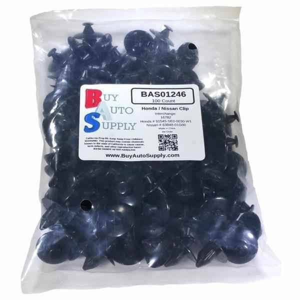 Bag of 100 Honda / Nissan Trim Push Retainer Clips