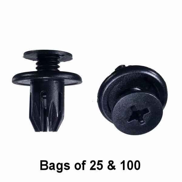 Honda / Acura Trim Retainer Clips - Interchange: Auveco 17267 Honda 91503SP0003
